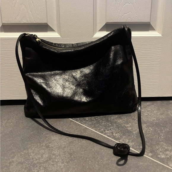 HOBO Handbags - HOBO Black Leather Crossbody Bag